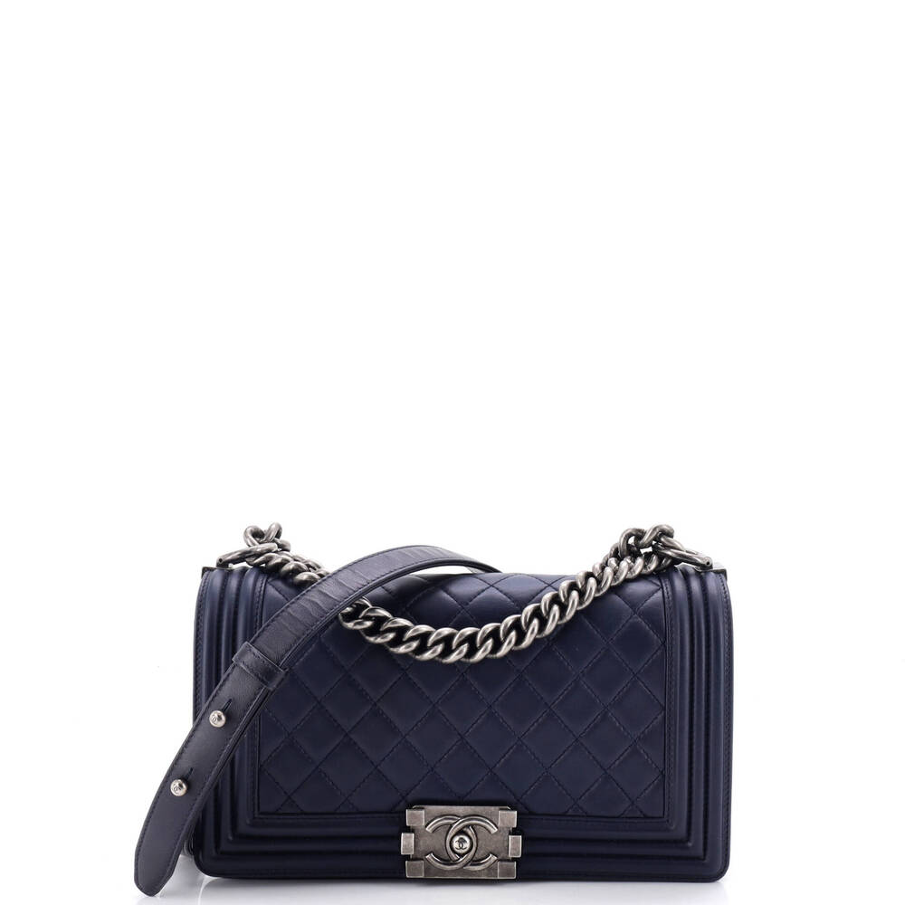 Chanel Boy Flap Bag Quilted Lambskin #262183C35B